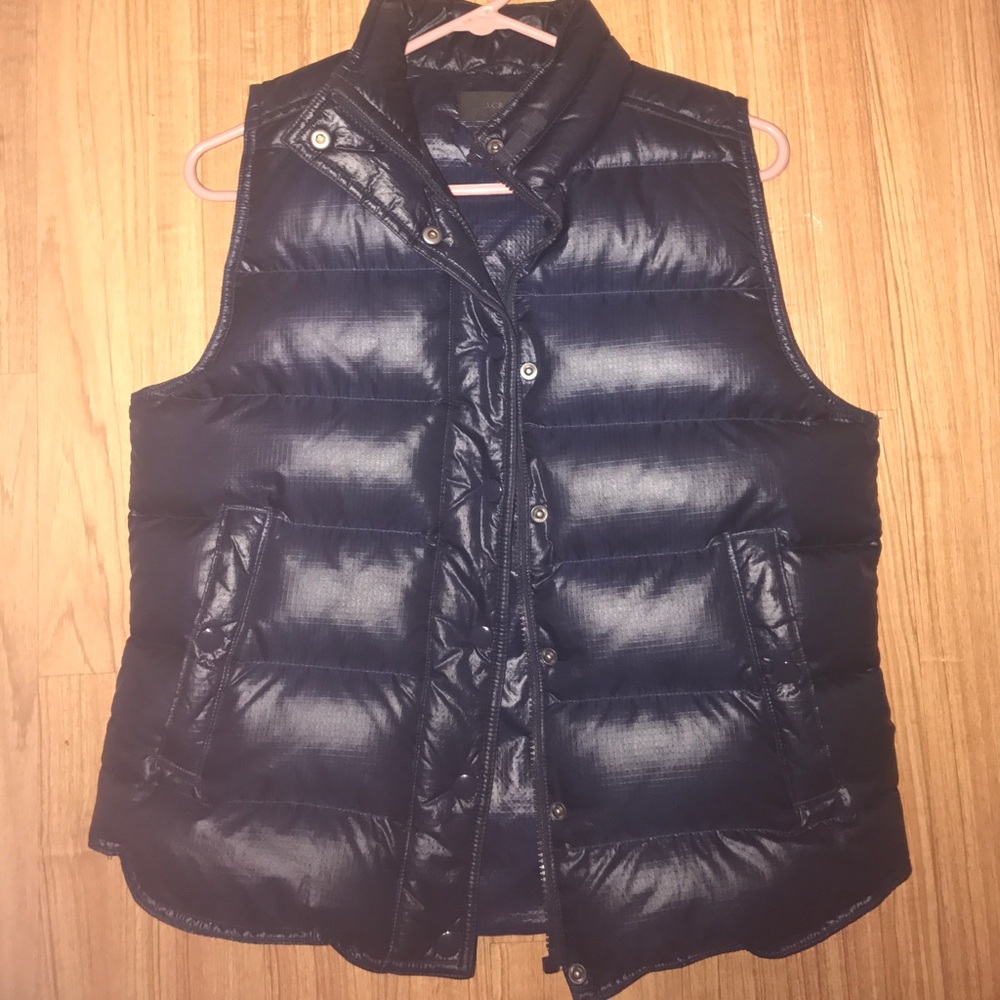 SOLDNavy j. crew puffer vest