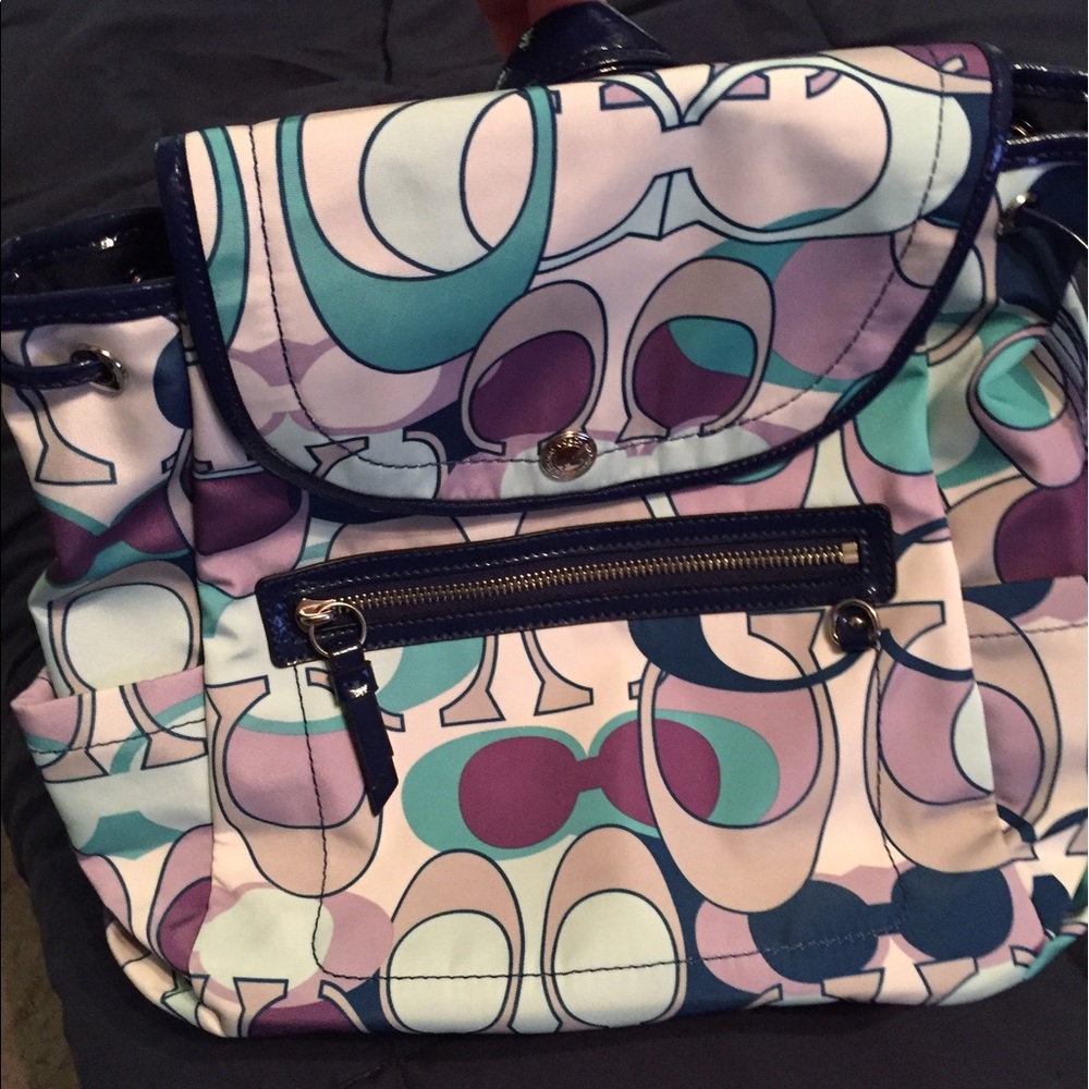 Coach C Backpack Purse