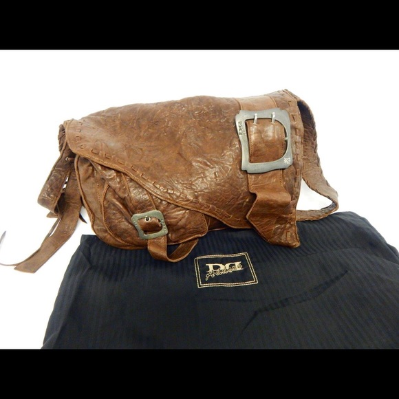 Addore by Anat Marin Brown Leather Crossbody - Picture 2 of 4