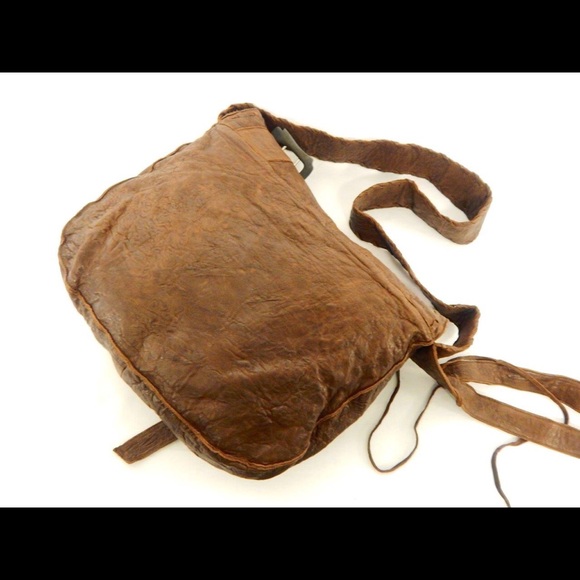 Addore by Anat Marin Brown Leather Crossbody - Picture 3 of 4