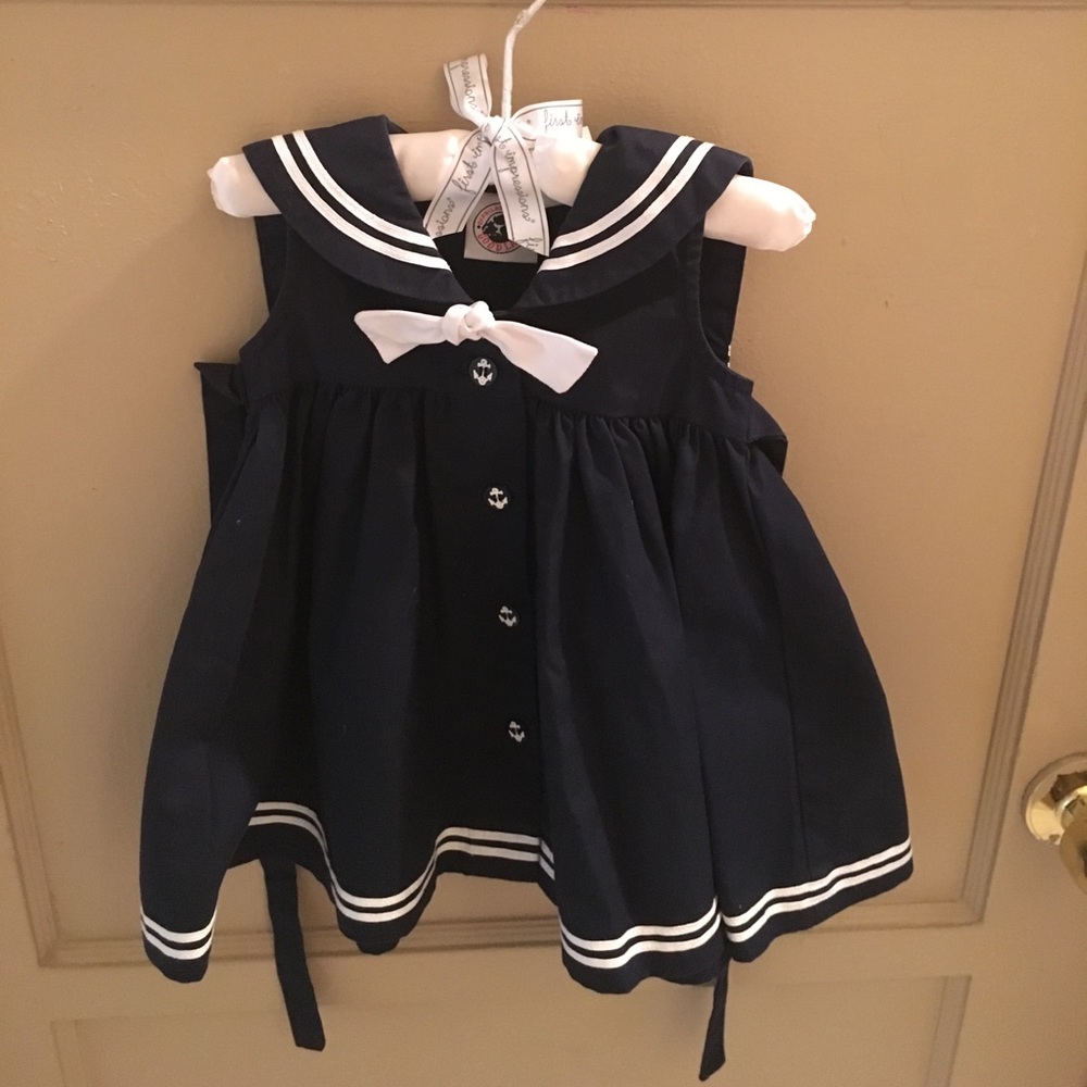 Baby girl sailor dress