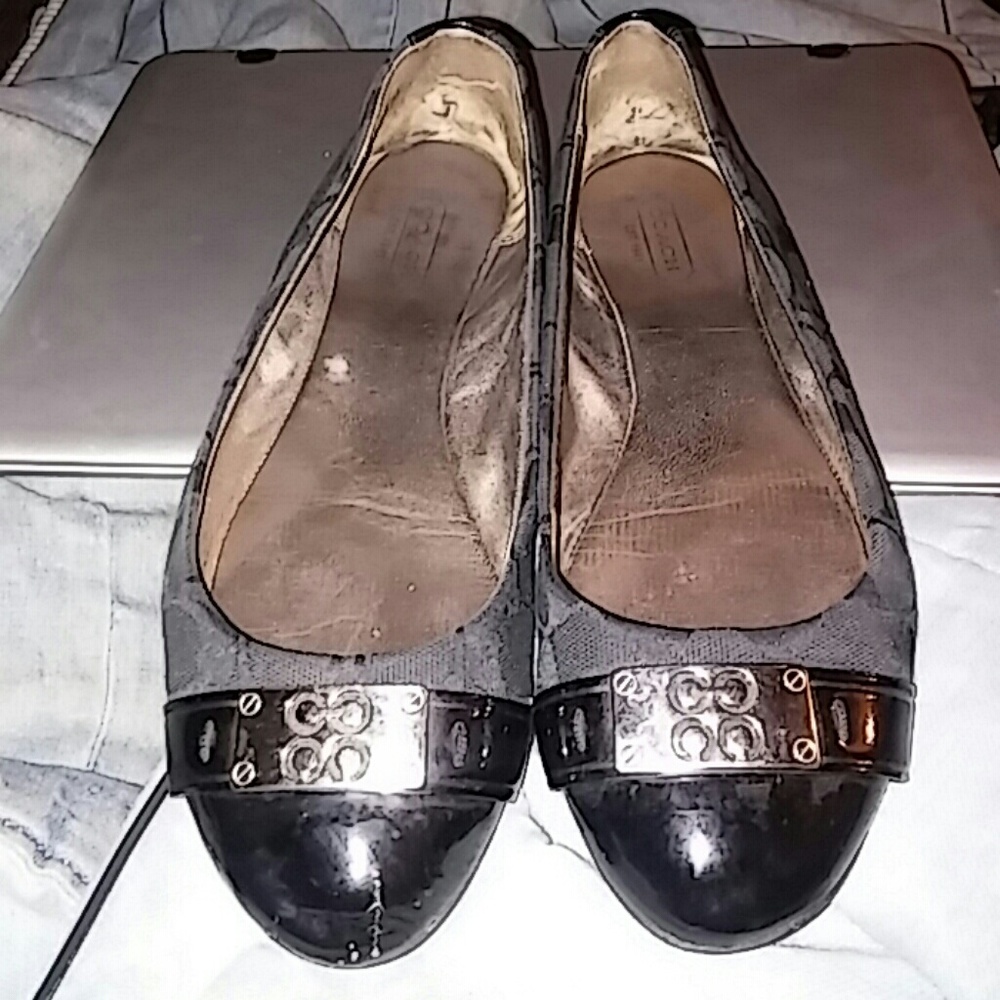 Coach flats size 7