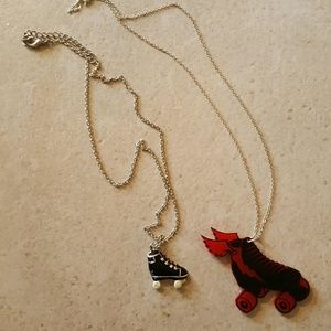 Roller Skate Necklaces