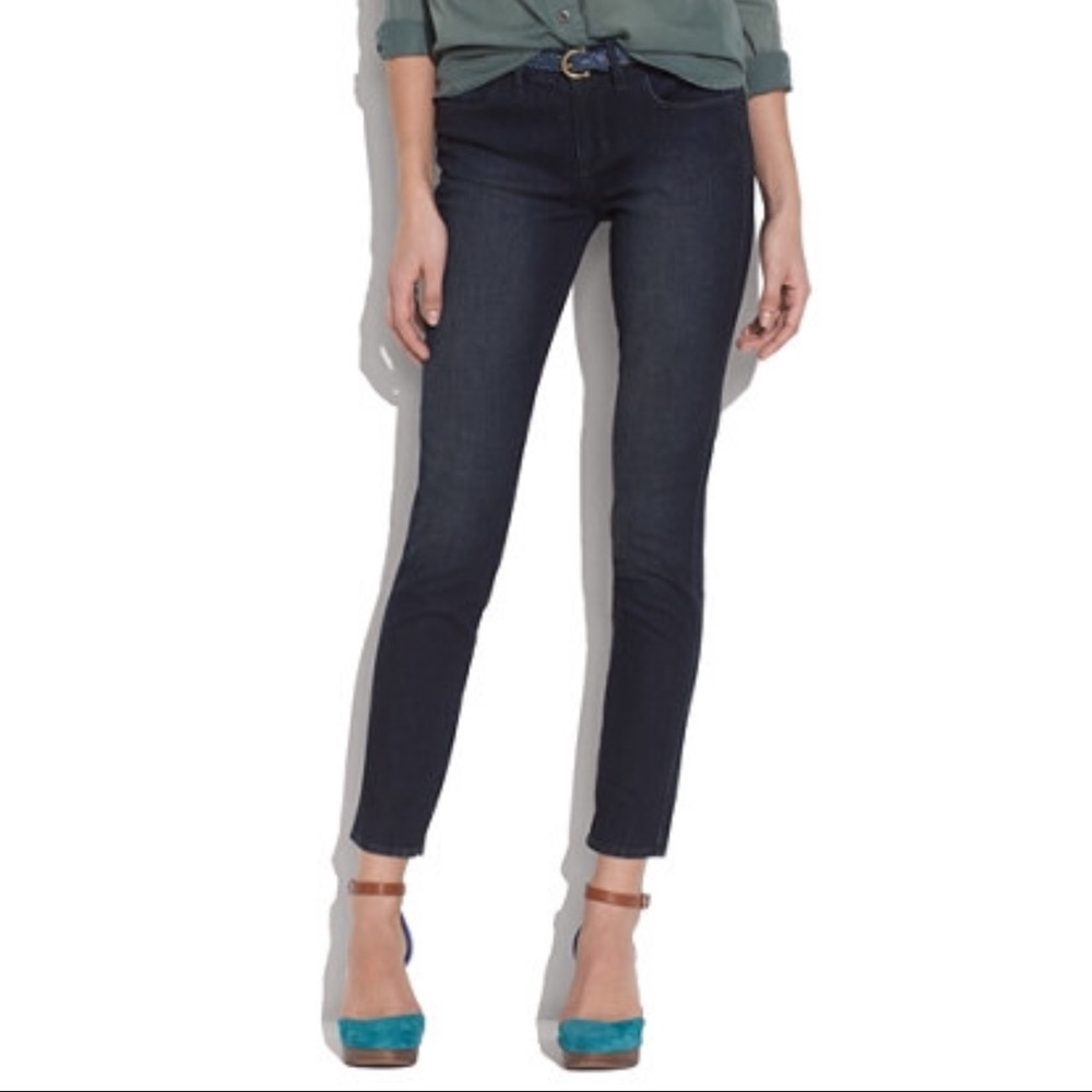 EUC Madewell Skinny Skinny Ankle Denim Jeans in 24