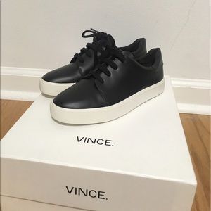 Vince Leather Sneakers