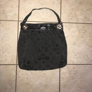 Coach purse, black