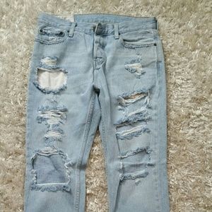 Hollister mens slim straight jeans