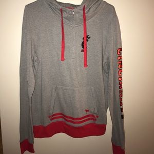 Cute quarter zip bearcats hoodie