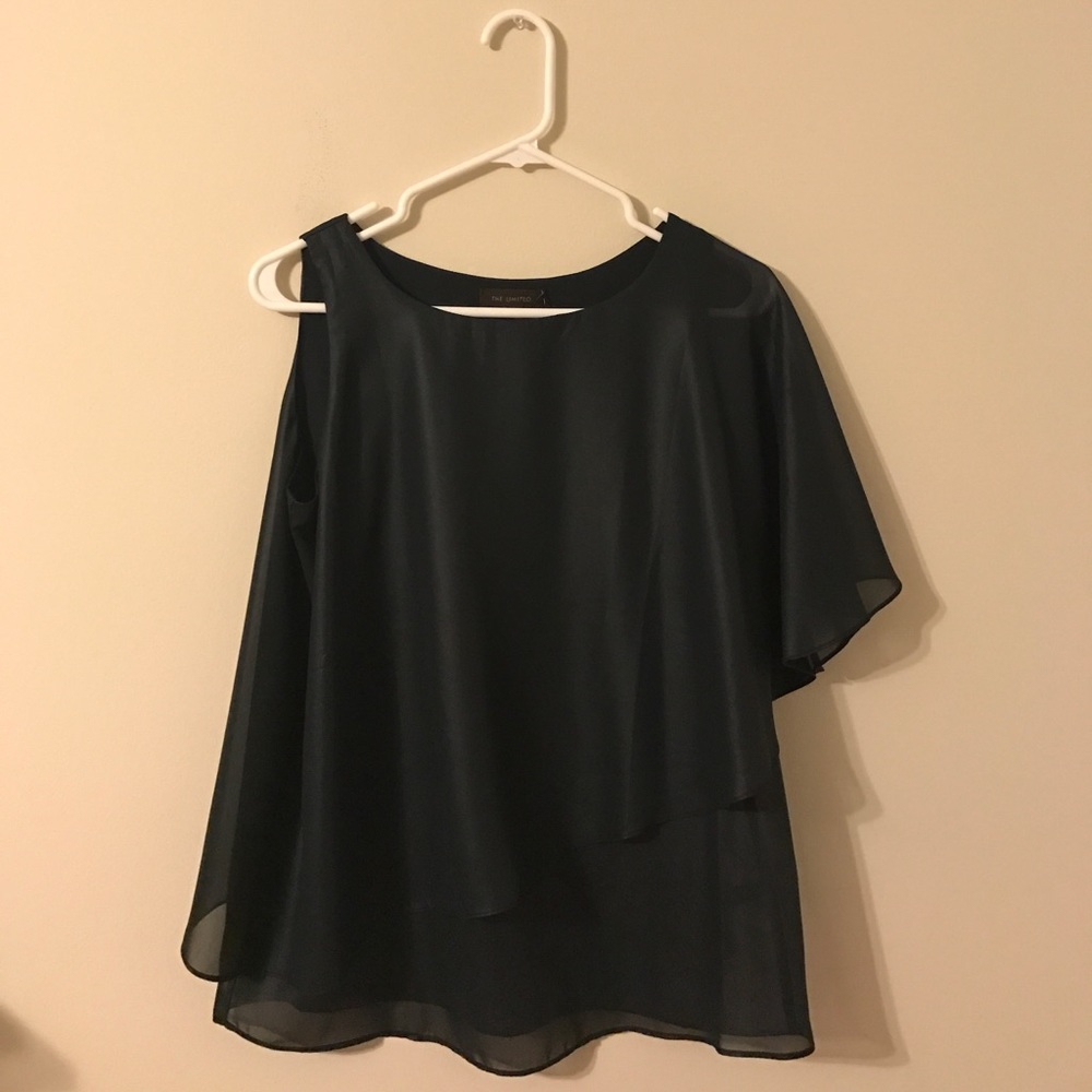 The Limited Navy Blouse • NWOT
