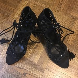 Zara Heeled Sandals Size 40