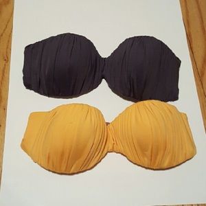 H&M bandeau swim top