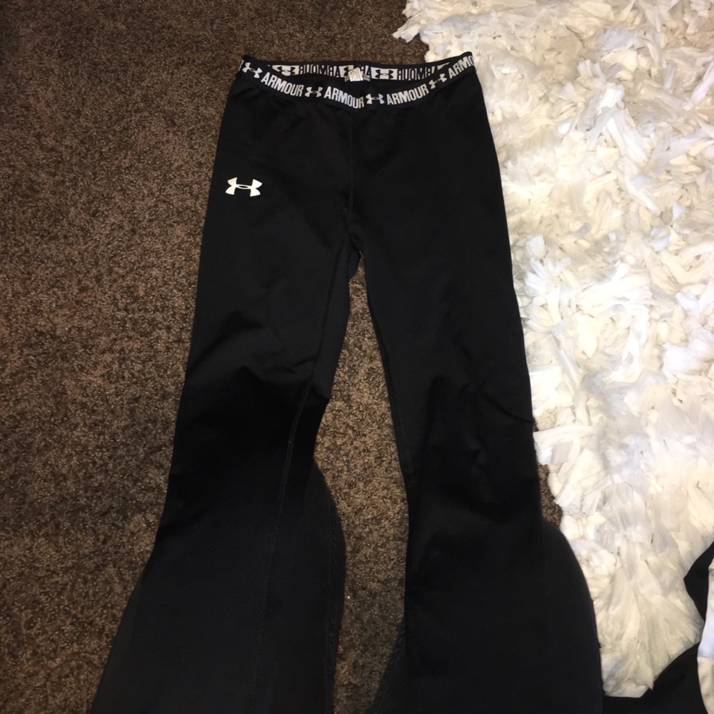 Black workout leggings