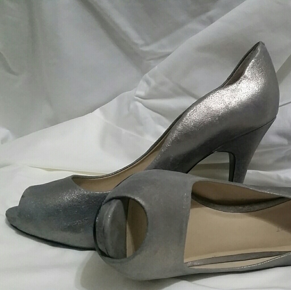 Nine West Metallic Heels