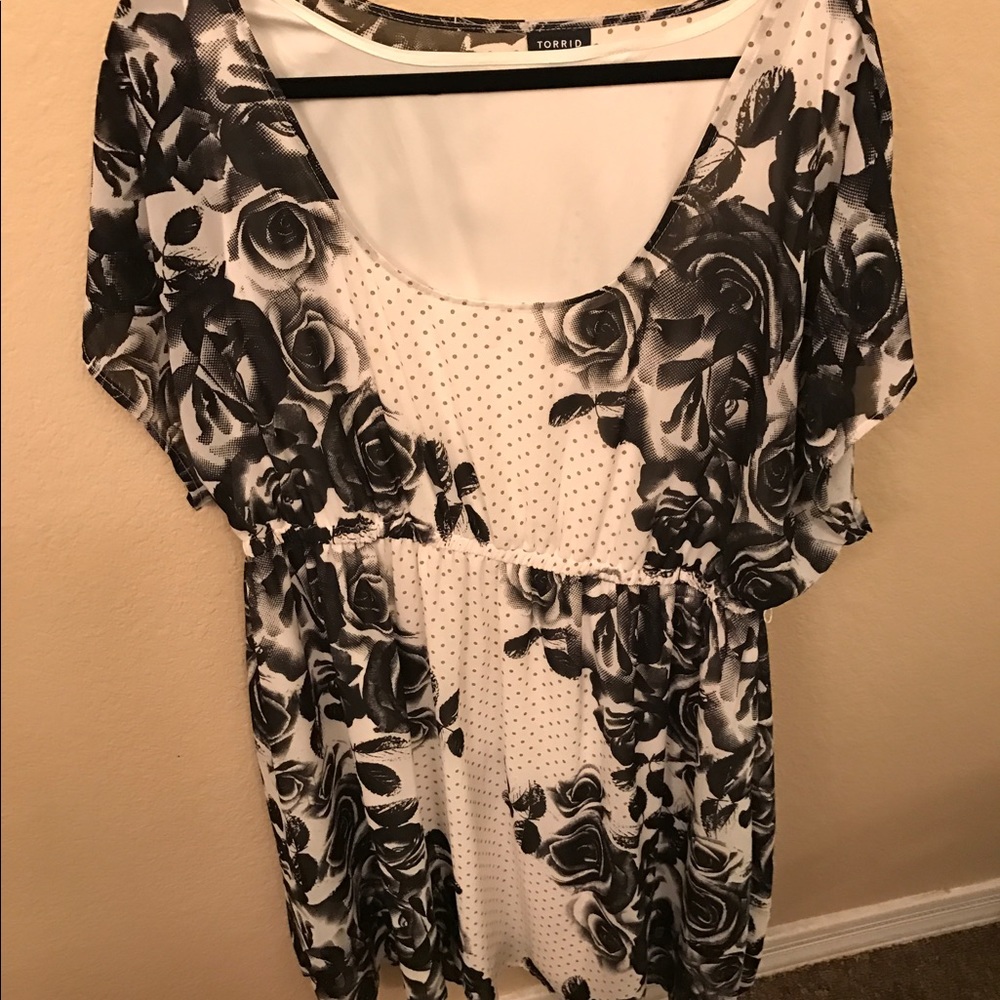 Torrid floral plus Size Dress