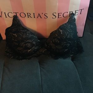 Victoria's Secret "Very Sexy" black lace PU 36D