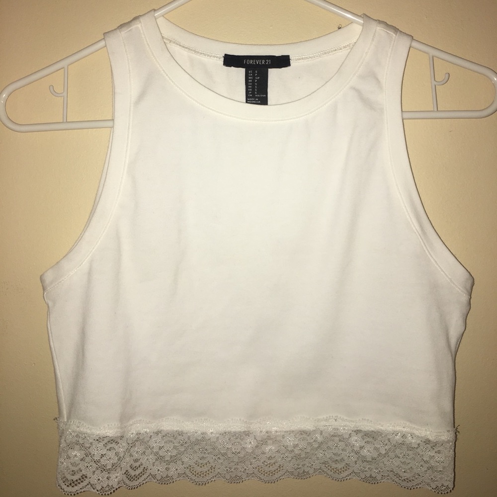 Forever 21 above the waist crop top