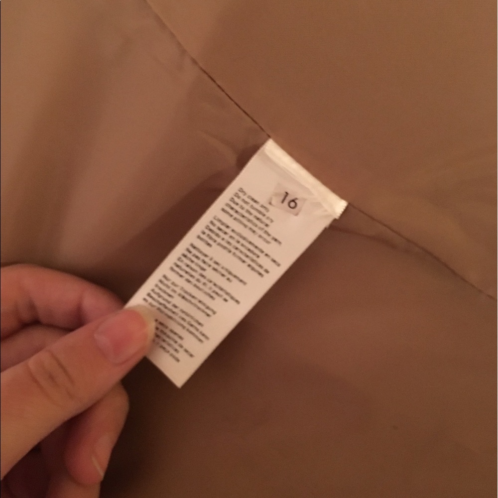 TopShop U.K. Size 16 Camel Coat - Picture 4 of 6