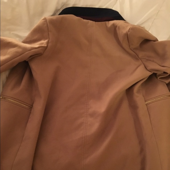 TopShop U.K. Size 16 Camel Coat - Picture 5 of 6