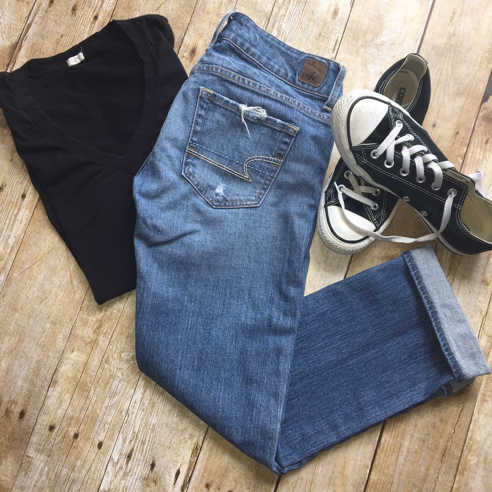 American Eagle Crop Jeans