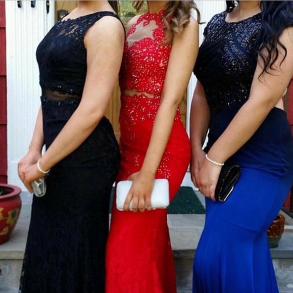 Red Prom Dress - Picture 2 of 6