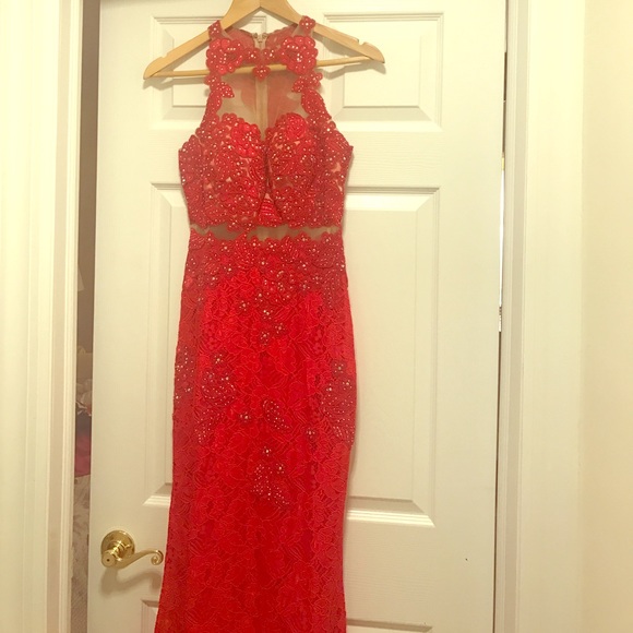 Red Prom Dress - Picture 4 of 6