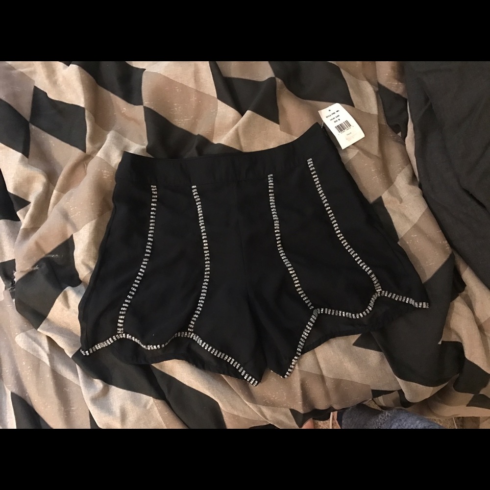 Beaded shorts