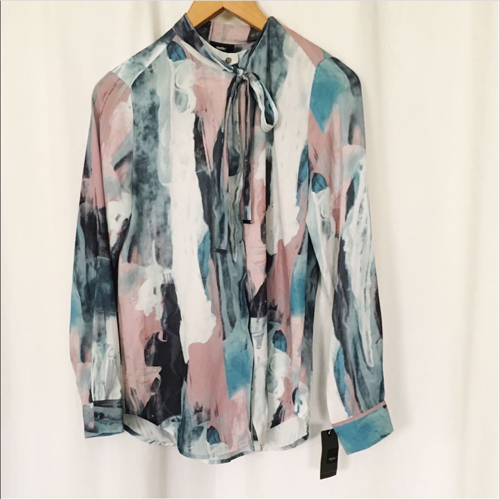 Mossimo Watercolor Blouse.