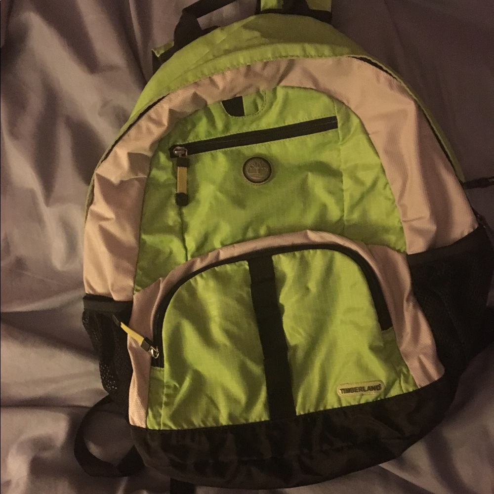 💚🖤Green Timberland Backpack🖤💚
