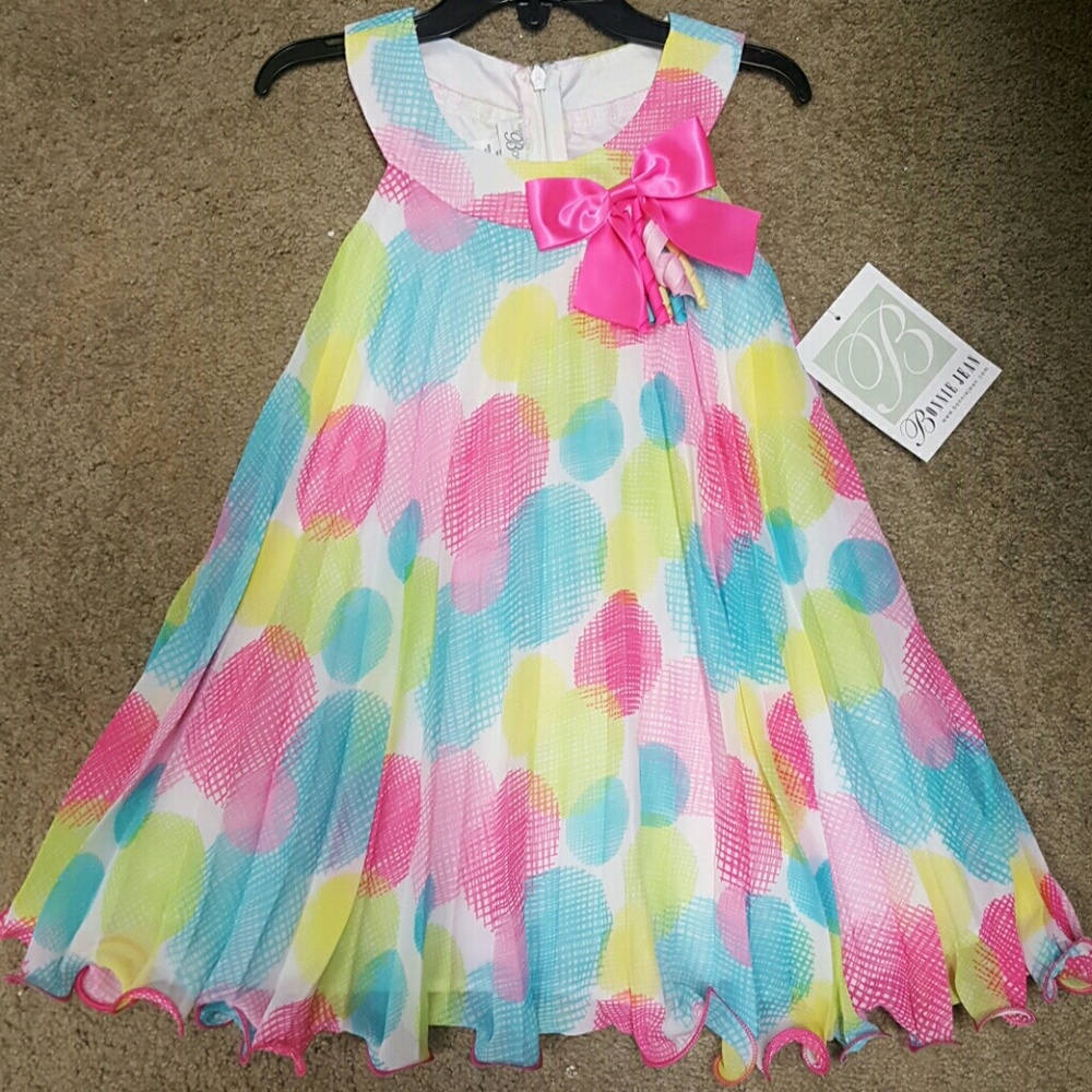 Bright Summer Chiffon Dress