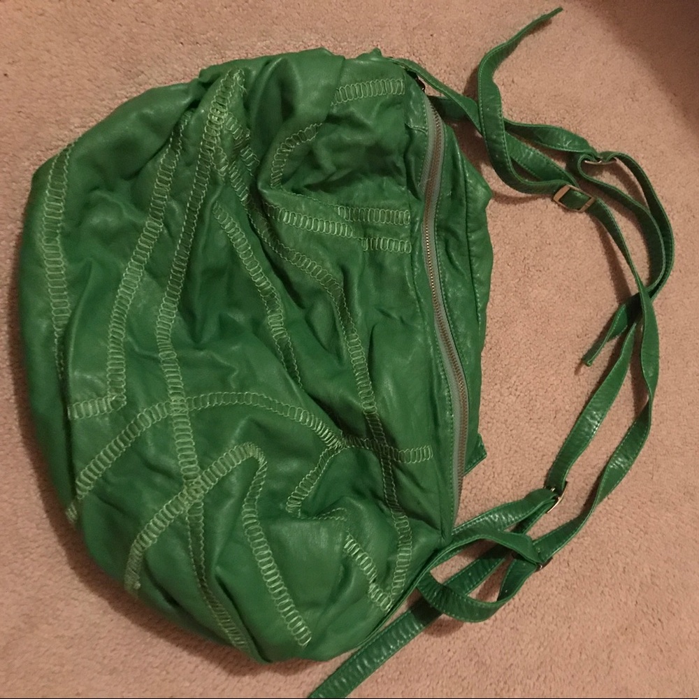 🚫SOLD🚫FUN AND FUNKY GREEN TOTE