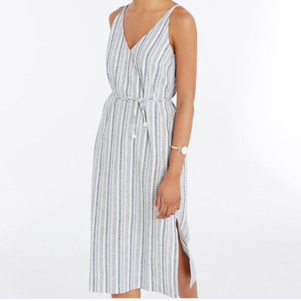 Ann Taylor Midi Cotton Dress Size 2