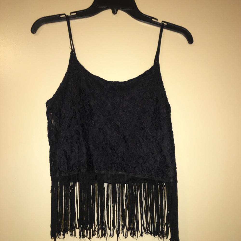Black Crop Top