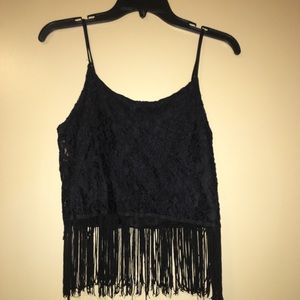 Black Crop Top