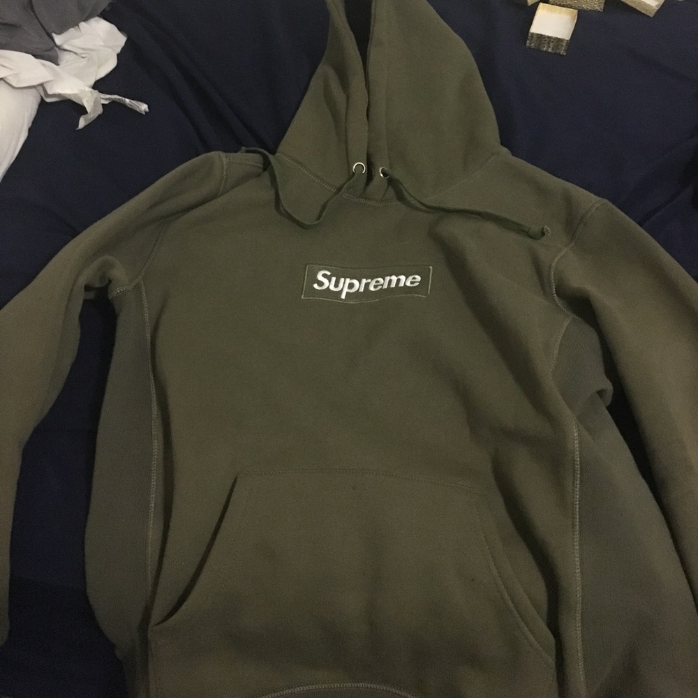 Olive Hoodie Sup