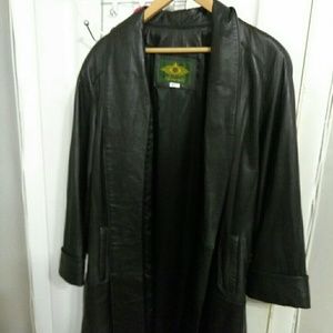 Black leader jacket unisex midium original price $