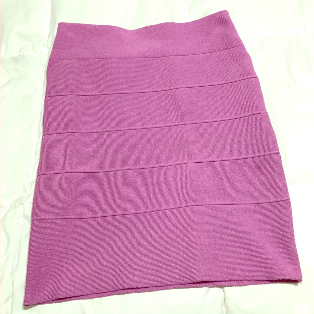 Magenta Pink Skirt