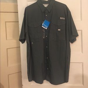 Hunter green Columbia PFG. XL
