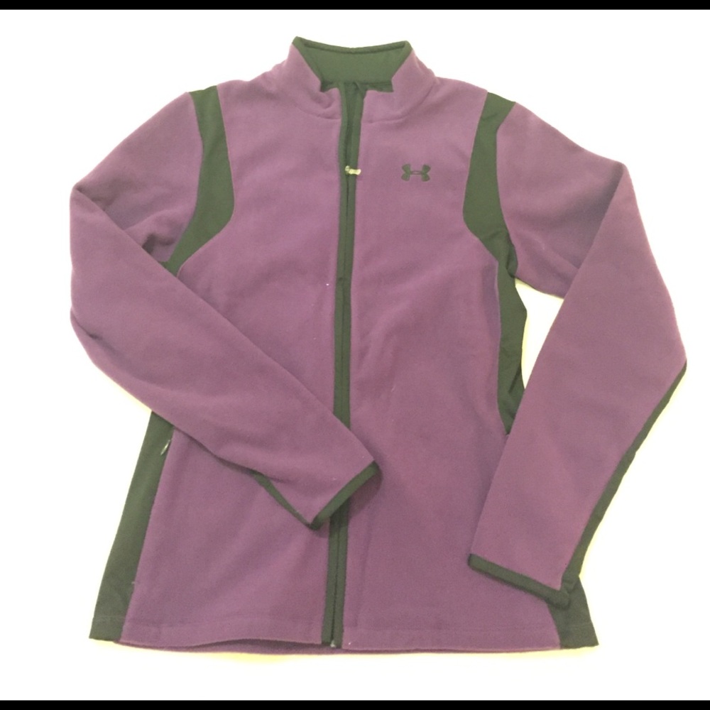 Under Armor Cold Gear Purple zip jacket