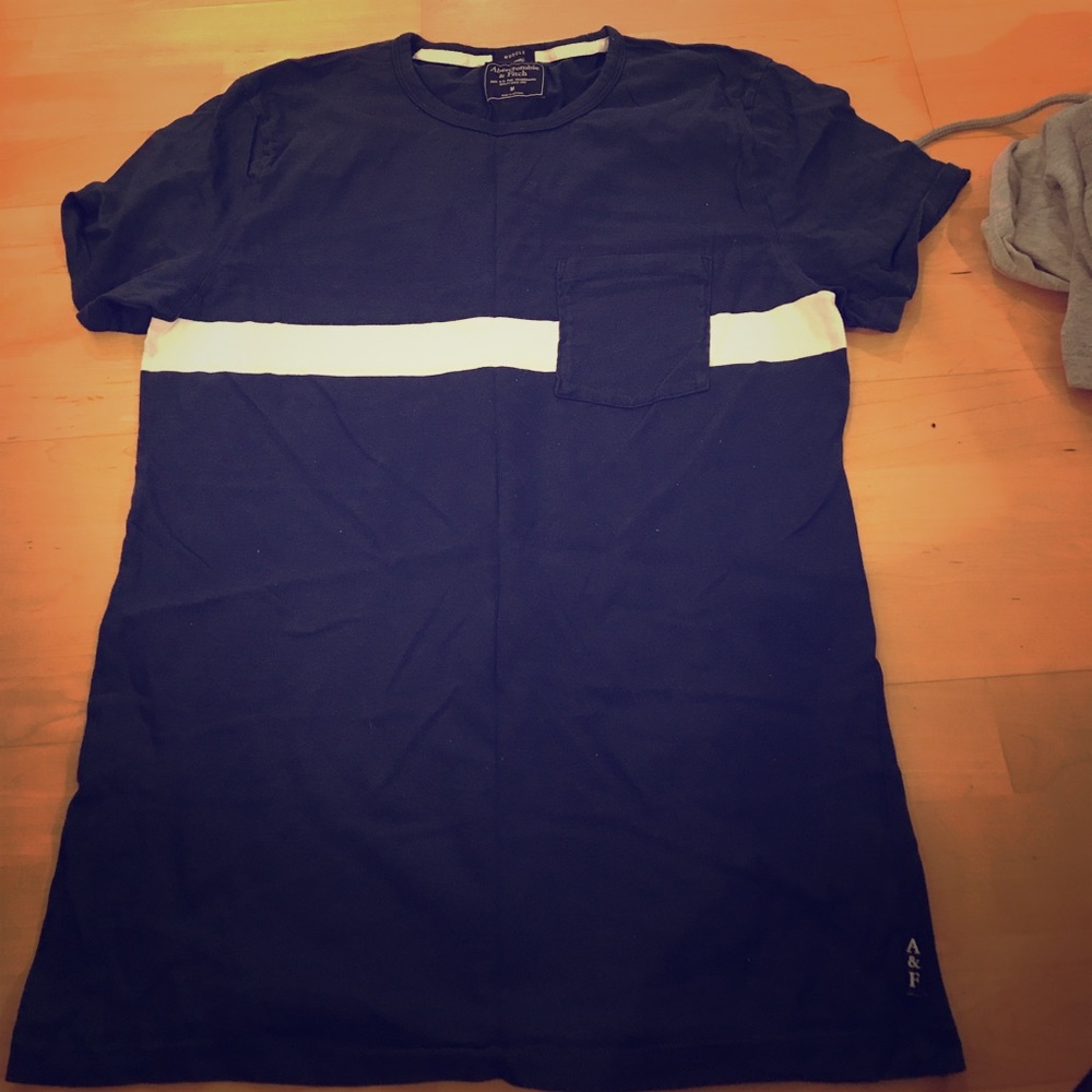 A&F shirt! Like new!Barely wear it! Down sizing!