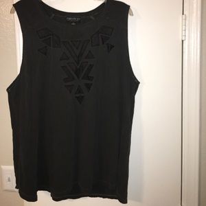 Forever 21 charcoal sleeveless shirt