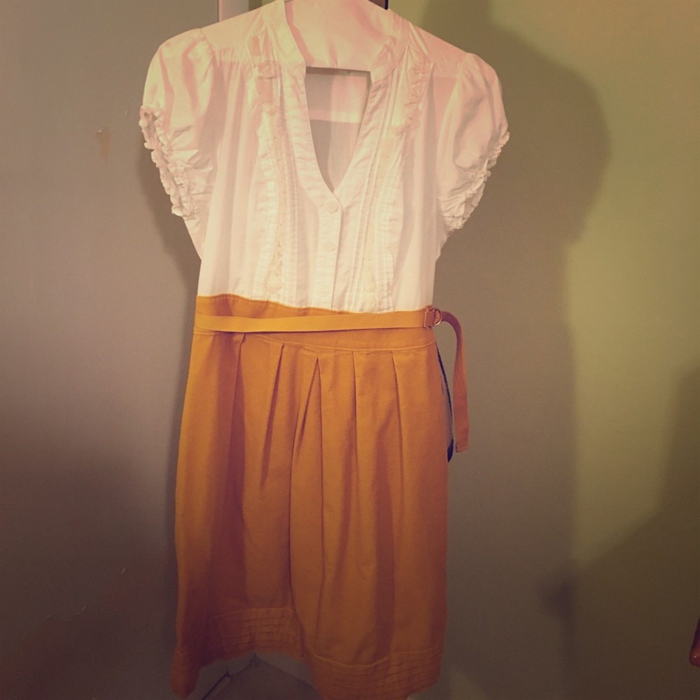 Mustard dress