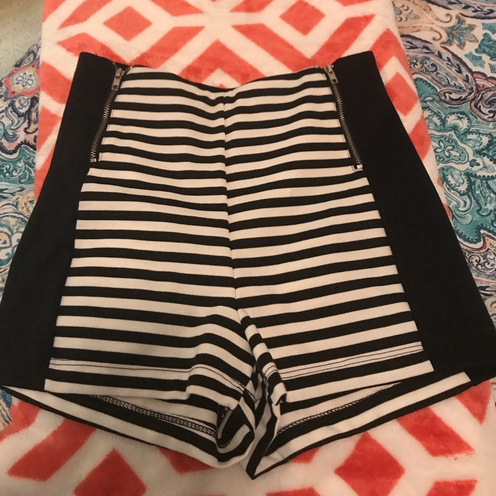 High waisted shorts
