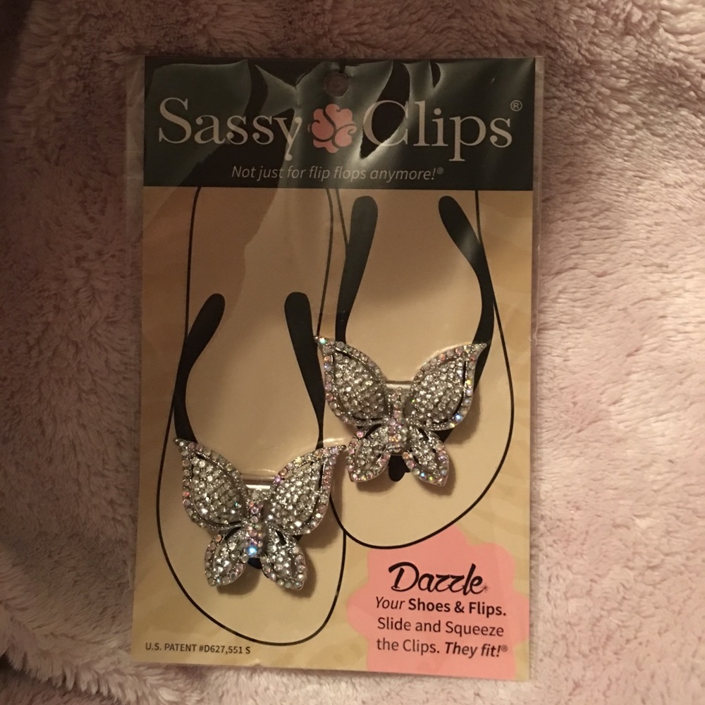 Sassy clips butterfly