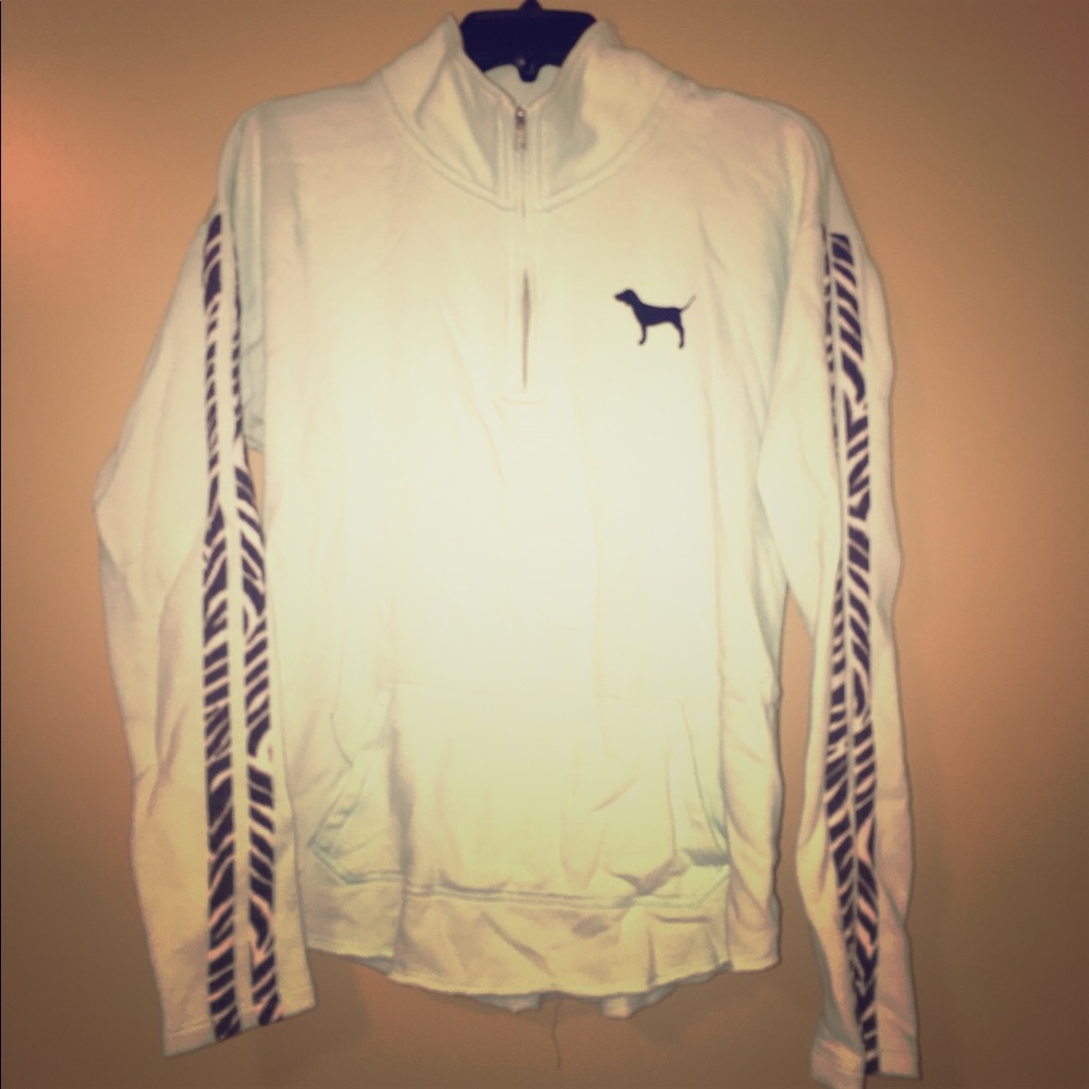 Blue Quarter Zip