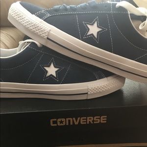 Navy Converse One Stars