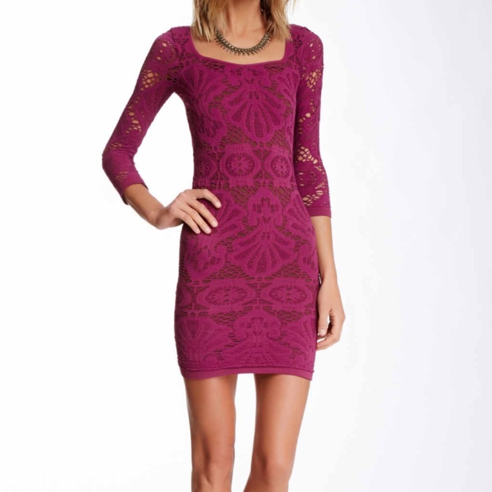 Lace Medallion Free People Dress