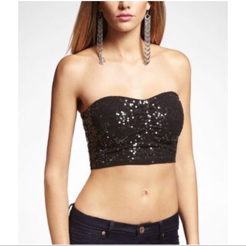 EXPRESS Sexy Stretch Crop Top