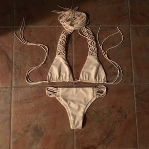 Mikoh Swim suit set, (bone/medium)