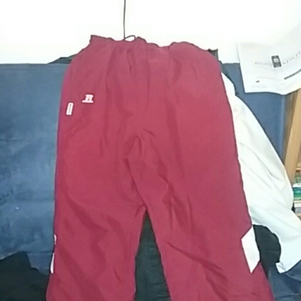 Red Track pants