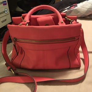 Coral purse great for spring!
